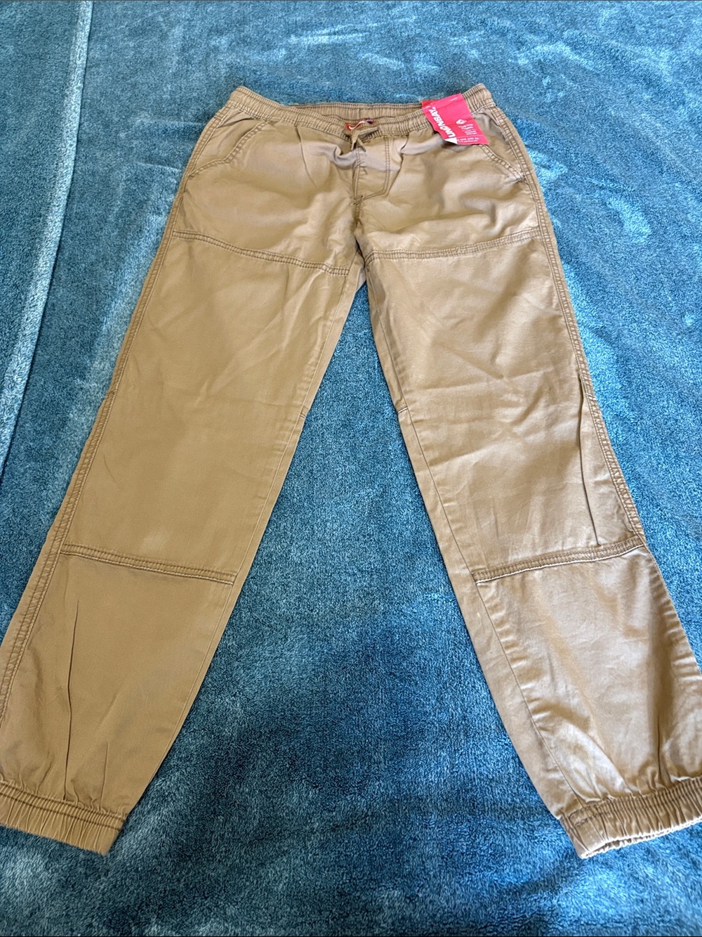 UNIONBAY Boys Tan Jogger Sweatpants